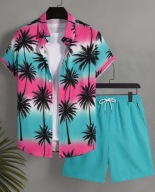 Zestaw koszula hawajska i spodenki - Vice City Style