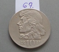 10 złotych z 1971 roku , TADEUSZ KOŚCIUSZKO