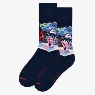 Skarpetki Musearta malarstwa E.L.Kirchner - Davos in Snow r.36-40 unisex