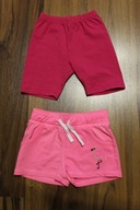 szorty + krótkie legginsy 110 komplet lato