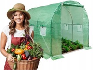 FOLIA ZAMIENNA POSZYCIE NA TUNEL OGRODOWY SZKLARNIA 3x2x2m 6m² UV-4 FOLIAK