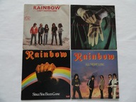 RAINBOW - ZESTAW SINGLI WINYLOWYCH 7" - 4 SZTUKI - SUPER STAN / DEEP PURPLE