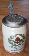Niemiecki ceramiczny kufel pamiątkowy Reichsarbeitsdienst (RAD) z 1935
