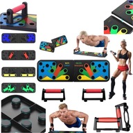 WIELOFUNKCYJNA DESKA Z UCHWYTAMI DO ROBIENIA POMPEK ĆWICZEŃ PUSH UP BOARD