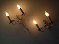 CUDOWNE ELEGANCKIE KINKIETY LAMPKI 2 SZT.