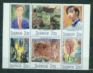 SZWECJA ** SŁANIA, malarstwo Mi 1495-00