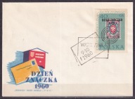 1960 Dzień znaczka Fi 1043 FDC