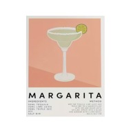 Plakat „Margarita” – Stylowy Plakat Koktajlowy