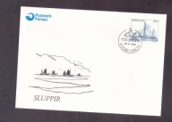 Wyspy Owcze - 1984 rok - Czeslaw Slania - FDC Koperta - znaczki nr 97
