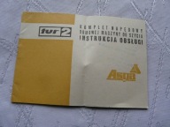 KOMPLET NAPĘDOWY MASZYNY DO SZYCIA INSTRUKCJA OBSŁUGI