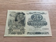 Estonia - 20 koron - 1932 - UNC-