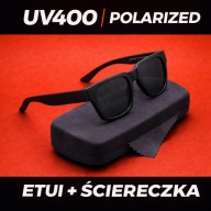 Eleganckie Okulary Przeciwsłoneczne UV400 Prostokątne – Premium + ETUI