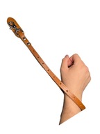 Pasek do aparatu skóra naturalna beżowy