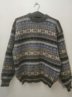 COTTONFIELD SWETER WEŁNIANY SWETR SHETLAND ROZ.M\ L