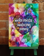 Jagna Hursztyn: Unikatowy obraz INK-ART – "WOŚP 2026"