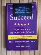 Succeed. How we can reach our goals Real foto