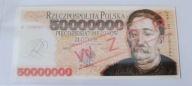 50 MILIONÓW WZÓR. UNIKAT.