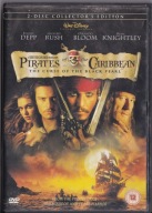 2 DVD Piraci z Karaibów. Klątwa Czarnej Perły