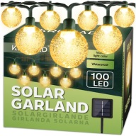 Girlanda świetlna KRUMAD 1400 cm solarne bezbarwny