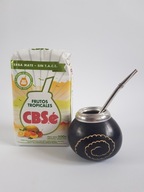 Yerba Mate Cbse Frutos Tropicales + zestaw