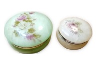 2x puzderko alabastrowe / alabaster