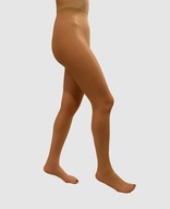 Rajstopy bezmajtkowe 15 den AMOREE - beżowe ciemne - rozmiar XL