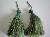 chwost kutasiki fontaś do zasłony ozdoba 2szt sznur upinacz