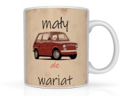 KLASYK FIAT 126 P MALUCH- kubek z nadrukiem na prezent urodziny