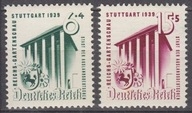 1938 Stuttgart Mi 692-93 **