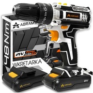 Wkrętarka Abrams akumulatorowa 21,6 V udarowa 2x akumulator walizka