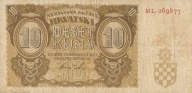 Chorwacja - 10 Kuna - 1941 - P5b