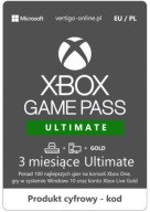 Subskrypcja XBOX GAME PASS ULTIMATE 3 MIESIĄC