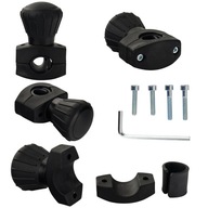 Gałka na kierownicę łożyskowana CZARNA fi 52mm