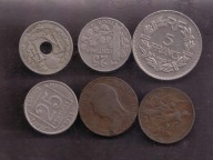 Stara Francja - miks - zestaw 6 monet