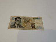 20 franków Belgia 1964; P#138 VF-