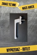 Klamka PSK do drzwi i okien uchylno–przesuwnych RAL9016 PEŁNE ALUMINIUM