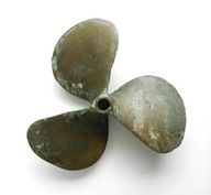 Pionier-Sturmboot 39 ŁÓDŹ SZTURMOWA WEHRMACHT - ORYGINALNA ŚRUBA NAPĘDOWA