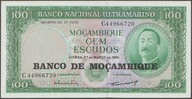 Mozambik 100 escudos 1961 - stan bankowy UNC