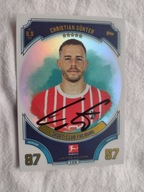 Karta topps match attax autograf Bundesliga Freiburg Gunter Limited Edition