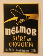 ETYKIETA - NAKLEJKA - melmor BIERE AU CHOUCHEN - Biere a l'Hydromel