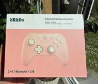 Pad bezprzewodowy przewodowy 8Bitdo Ultimate 2C różowy