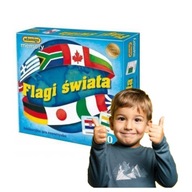 Gra planszowa Flagi świata memory