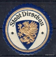 Zalepka - Dirschau - Tczew - rarytas