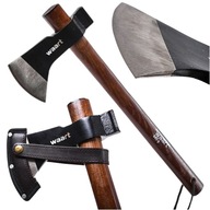 SIEKIERA SIEKIERKA TOPOREK Z POKROWCEM KUTA STAL TRZONEK HIKOROWY 545 G