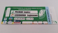 PELIKAN Łowicz - LEGIONOVIA Legionowo 07.10.2018