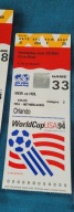 Bilet Maroko - Holandia MŚ w USA 1994