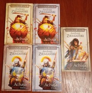 ACHAJA Mistrzowie Polskiej Fantastyki tomy 7-11 Andrzej Ziemiański 5-Tomów