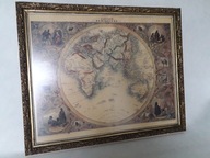 OBRAZ MAPA ŚWIATA MAPA WSCHODNIEJ PÓŁKULI