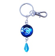 Brelok "Hydro", żywioł wody, Genshin Impact