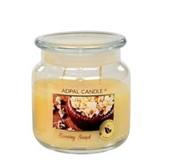 Świeca zapachowa parafina EVENING SNACK zapach popcornu karmelu 80 h Adpal